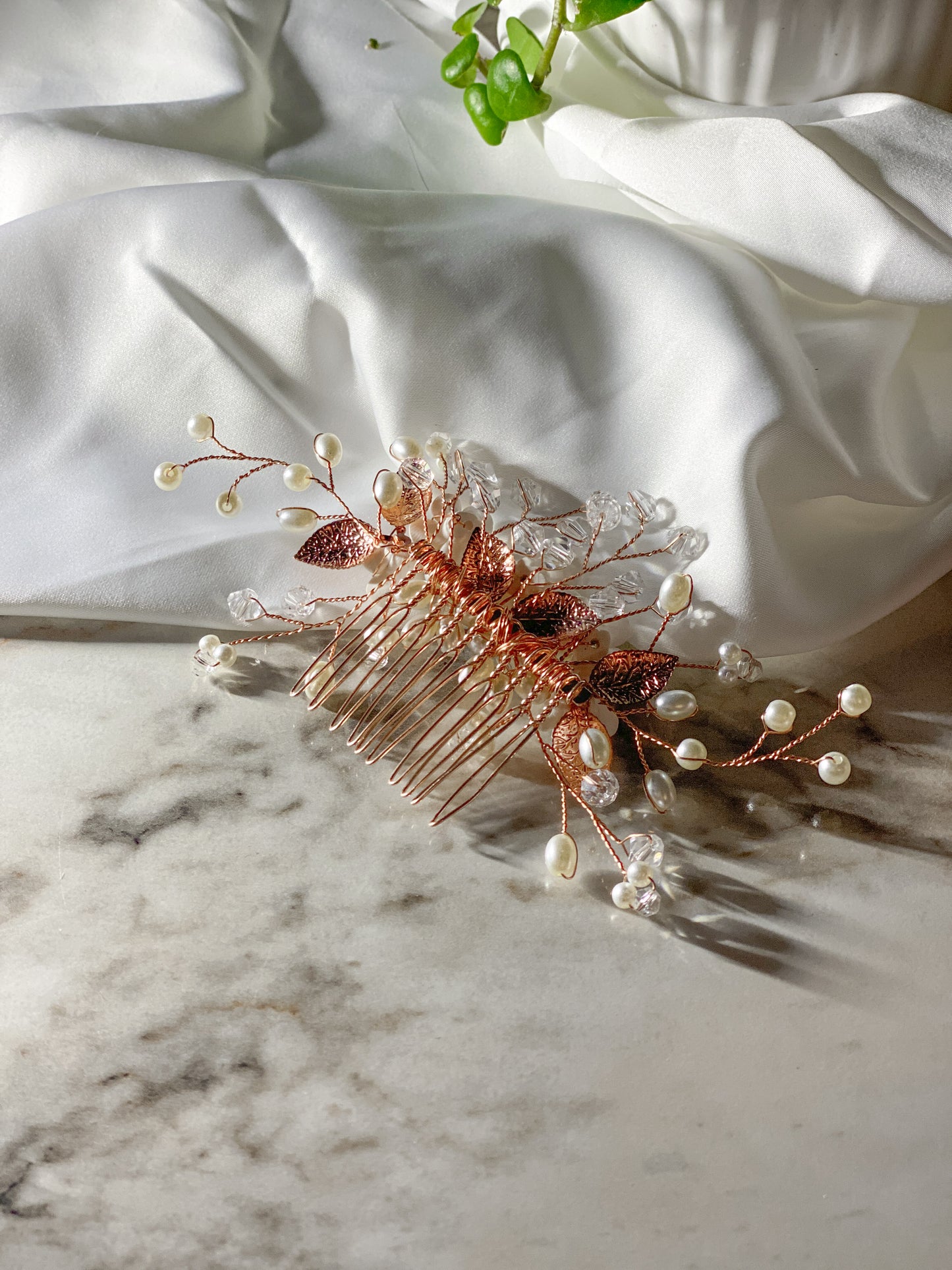 Rose Gold Hair clip 15cm