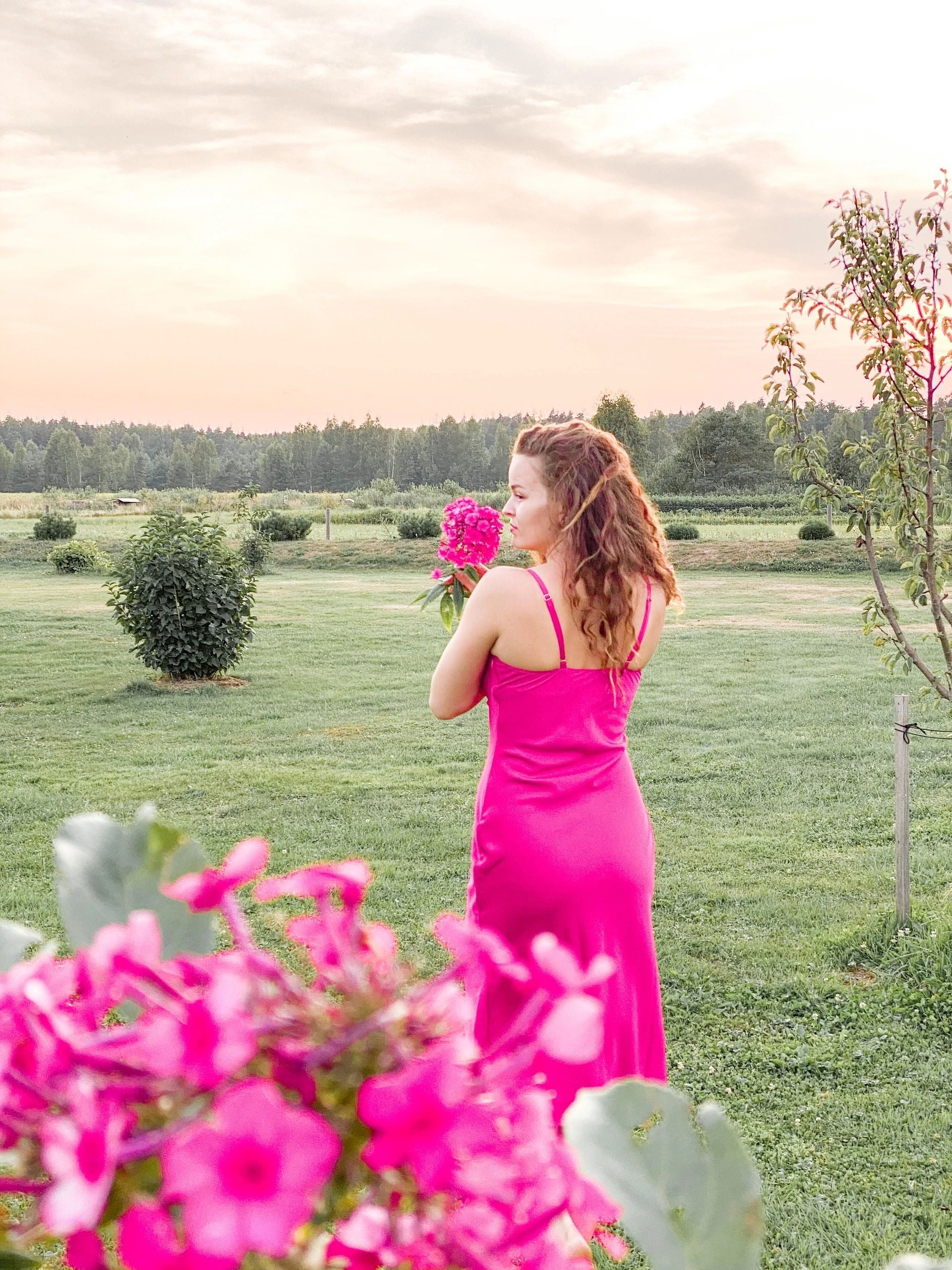 FORBIDDEN LOVE slip dress